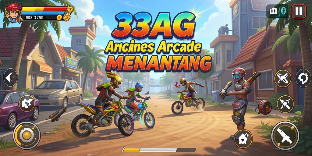 Tampilan gameplay seru dan menantang dari 33AG.