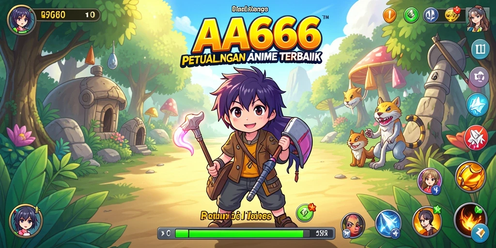 Menampilkan gameplay seru dan karakter anime keren.