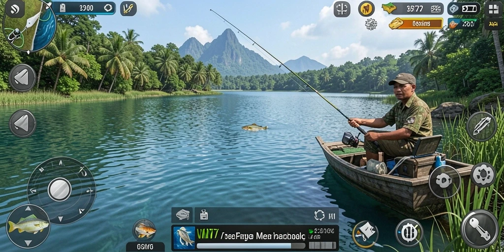 Gameplay memancing yang seru dan mendebarkan di VM777.